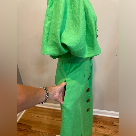 Nicholas the Label Flutter Spring Dress Linen worn once - Picture 3 of 7